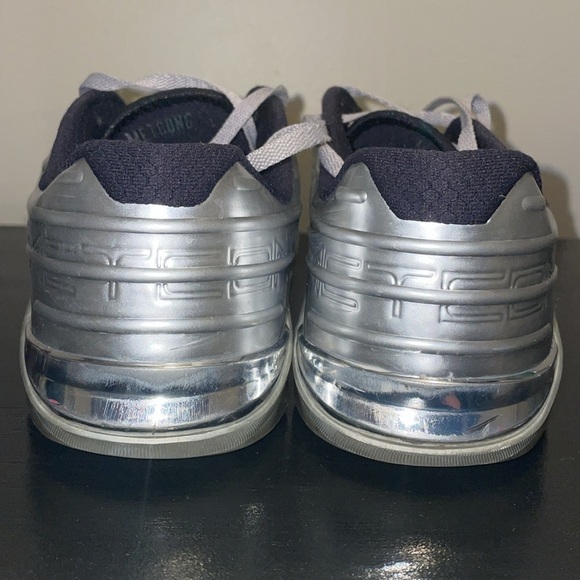 Nike Metcon 6 PRM Metallic Silver Shoe Sz 8.5 - Picture 2 of 10